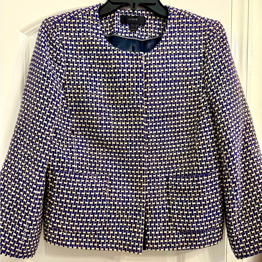 J. Crew Blazer with Hidden Hooks - worn once!